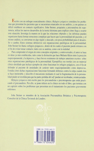 [9788470304620] REFUGIOS PSÍQUICOS