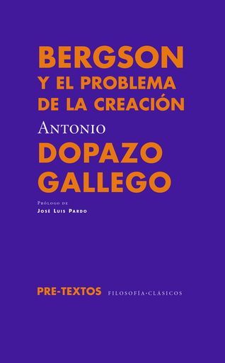 [9788417143589] BERGSON Y EL PROBLEMA DE LA CREACIÓN