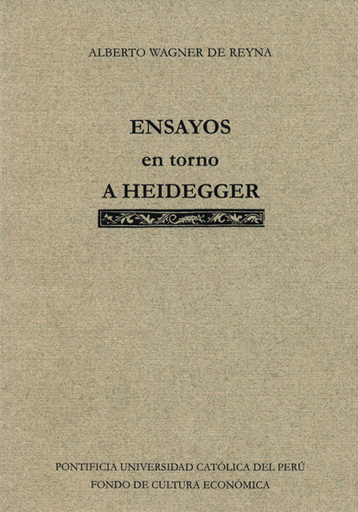 [9972832031] ENSAYOS EN TORNO A HEIDEGGER