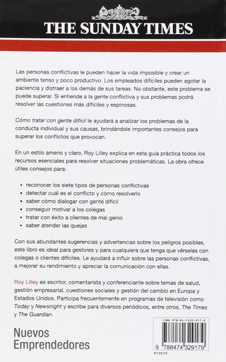 [9788474329179] CÓMO TRATAR CON GENTE DIFÍCIL