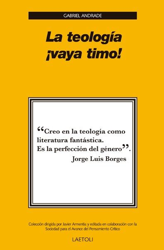 [9788492422685] LA TEOLOGÍA ¡VAYA TIMO!