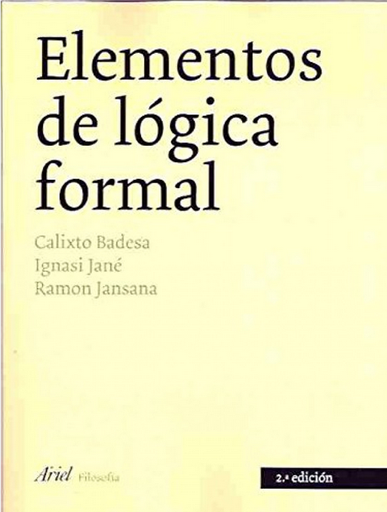 [9788434487772] ELEMENTOS DE LOGICA FORMAL