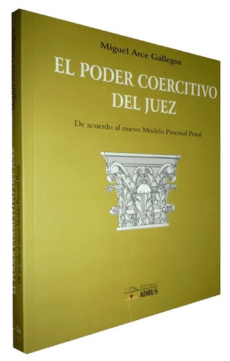 [9786124539282] EL PODER COERCITIVO DEL JUEZ