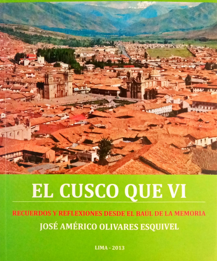[9786120014172] EL CUSCO QUE VI