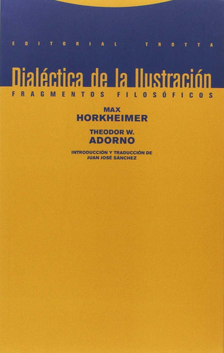 [9788498796681] DIALÉCTICA DE LA ILUSTRACIÓN