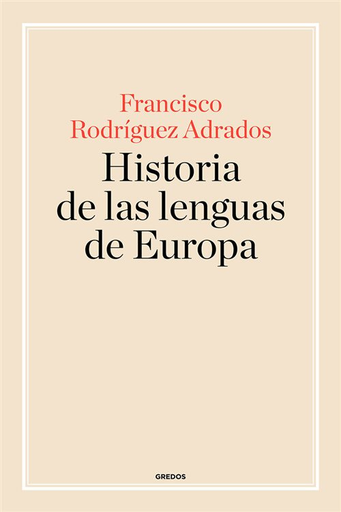 [9788424998875] HISTORIA DE LAS LENGUAS DE EUROPA