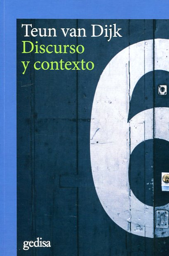[9788497842815] DISCURSO Y CONTEXTO