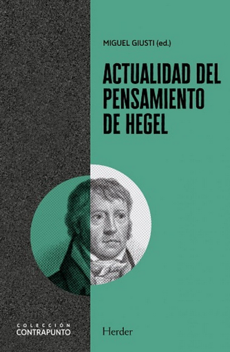 [9788425448744] ACTUALIDAD DEL PENSAMIENTO DE HEGEL