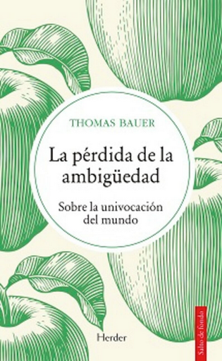 [9788425448089] LA PÉRDIDA DE LA AMBIGÜEDAD