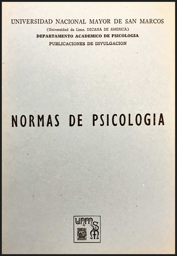 [0000000110088] NORMAS DE PSICOLOGIA