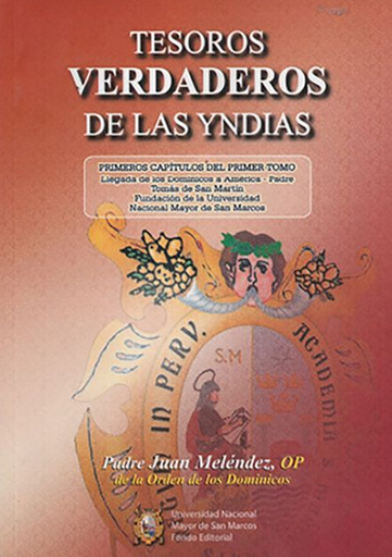 [9789972464270] TESOROS VERDADEROS DE LAS YNDIAS