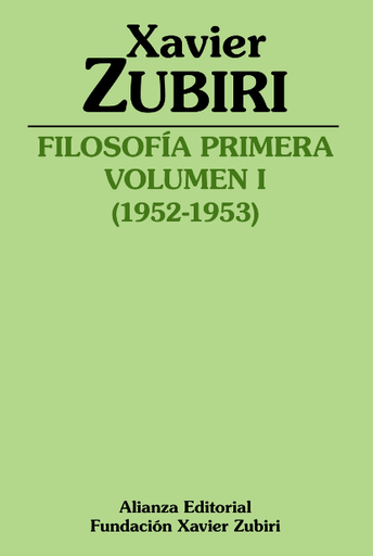 [9788413621999] FILOSOFÍA PRIMERA vol. 1