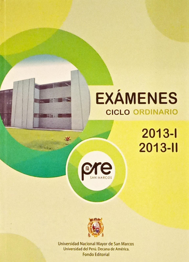 [9789972465970] EXÁMENES CICLO ORDINARIO 2013-I Y 2013-II