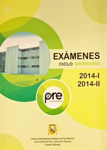 [9789972465987] EXÁMENES CICLO ORDINARIO 2014-I Y 2014-II