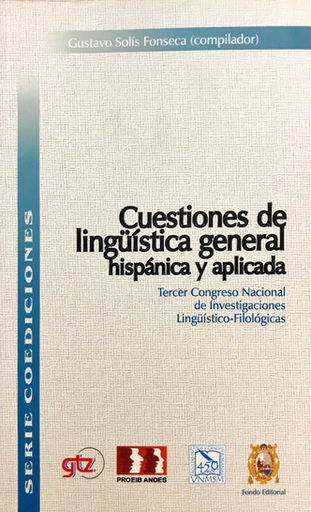 [9799972462466] CUESTIONES DE LINGÜÍSTICA GENERAL