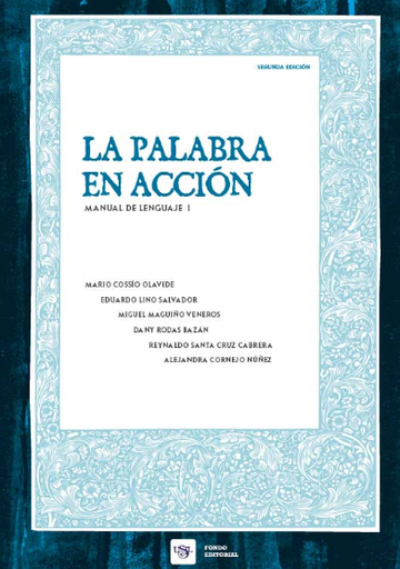 [9786124119705] LA PALABRA EN ACCIÓN