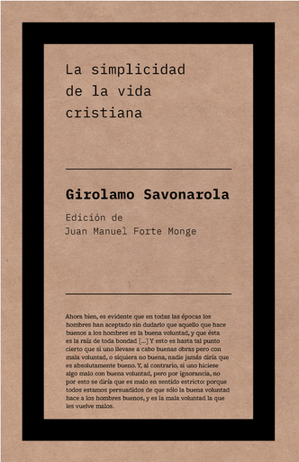 [9788418546501] LA SIMPLICIDAD DE LA VIDA CRISTIANA