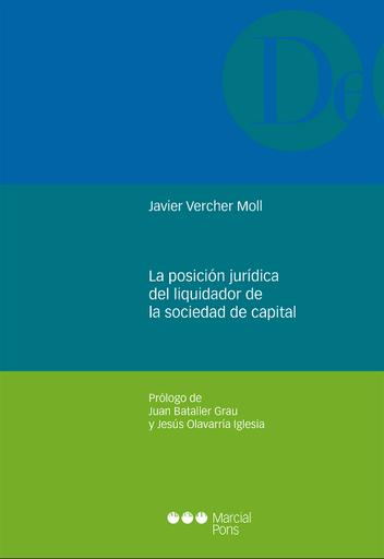 [9788413812298] LA POSICIÓN JURÍDICA DEL LIQUIDADOR DE LA SOCIEDAD DE CAPITAL
