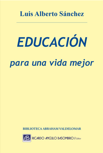 [9786124716508] EDUCACIÓN PARA UNA VIDA MEJOR