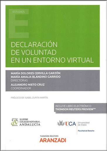 [9788413914725] DECLARACIÓN DE VOLUNTAD EN UN ENTORNO VIRTUAL