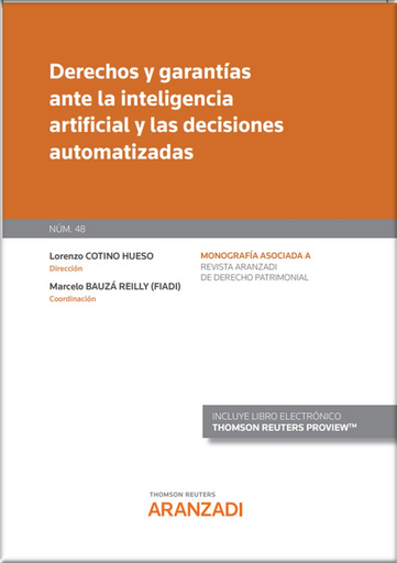 [9788411245012] DERECHOS Y GARANTÍAS ANTE LA INTELIGENCIA ARTIFICIAL Y LAS DECISIONES AUTOMATIZADAS
