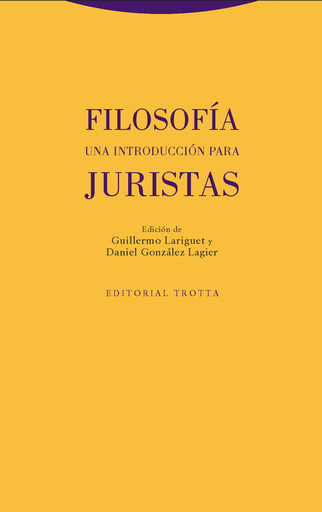 [9788413640549] FILOSOFÍA: UNA INTRODUCCIÓN PARA JURISTAS
