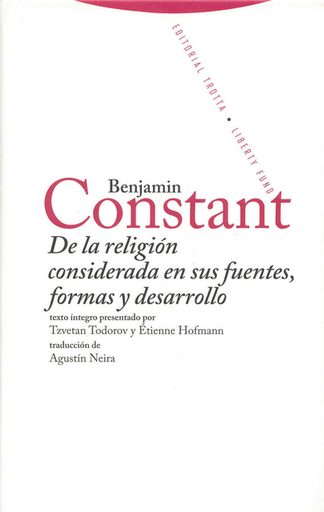 [9788498790153] DE LA RELIGIÓN CONSIDERADA EN SUS FUENTES, FORMAS Y DESARROLLO