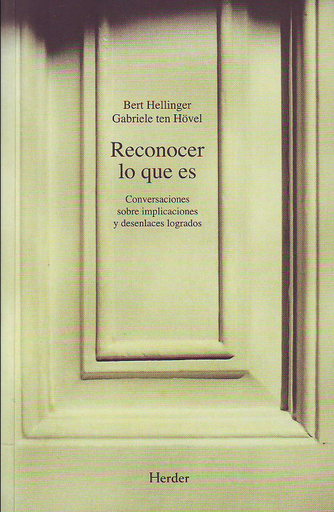 [9788425421389] RECONOCER LO QUE ES
