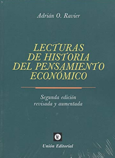 [9788472096325] LECTURAS DE HISTORIA DEL PENSAMIENTO ECONÓMICO