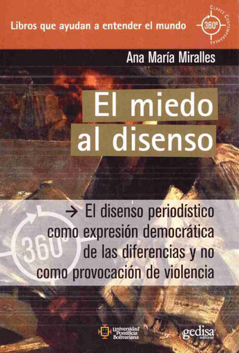 [9788497845731] EL MIEDO AL DISENSO