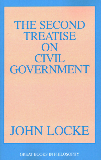 [9780879753375] THE SECOND TREATISE OF CIVIL GOVERNMENT