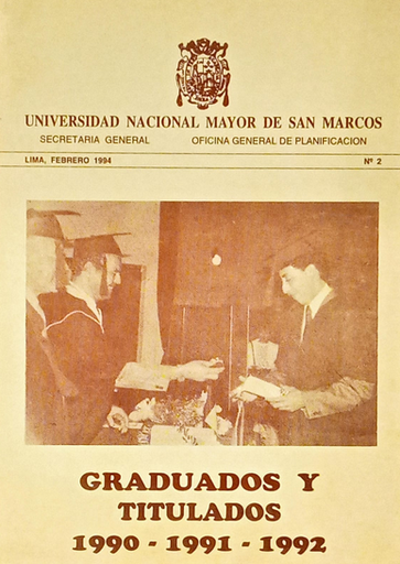 [0000000110813] GRADUADOS Y TITULADOS 1990-1991-1992