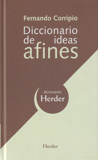 [9788425425004] DICCIONARIO DE IDEAS AFINES