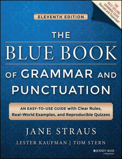 [9781118785560] THE BLUE BOOK OF GRAMMAR AND PUNCTUATION