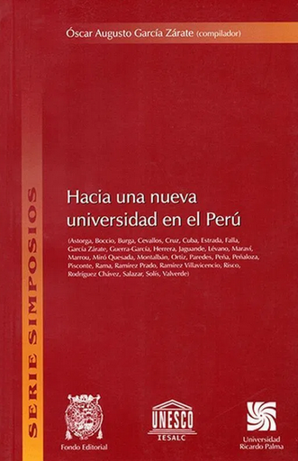 [9799972462183] HACIA UNA NUEVA UNIVERSIDAD EN EL PERÚ