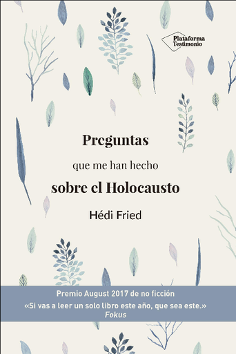 [9788417622145] PREGUNTAS QUE ME HAN HECHO SOBRE EL HOLOCAUSTO