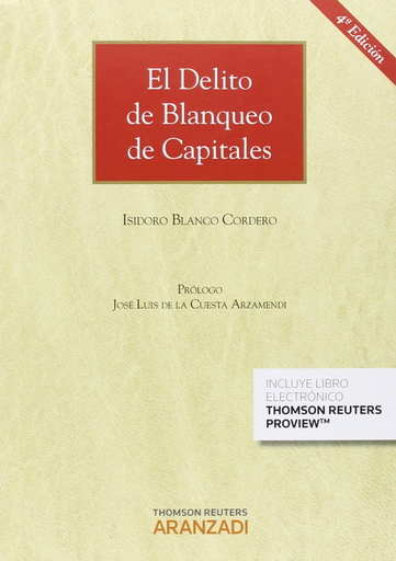 [9788490986530] EL DELITO DE BLANQUEO DE CAPITALES