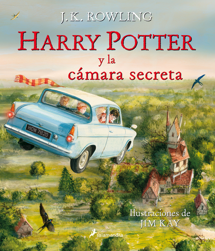 [9788498387636] HARRY POTTER (02 de 7) Y LA CÁMARA SECRETA (edición ilustrada, tapa dura)