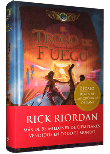 [9788484418771] LAS CRÓNICAS DE LOS KANE 2: EL TRONO DE FUEGO