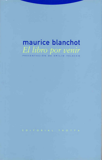 [9788481647709] EL LIBRO POR VENIR