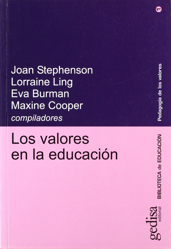 [9788474328509] LOS VALORES EN LA EDUCACIÓN