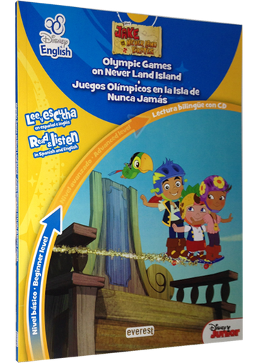 [9788444149448] DISNEY ENGLISH: JAKE Y LOS PIRATAS DE NUNCA JAMÁS - OLYMPIC GAMES ON NEVERLAND ISLAND