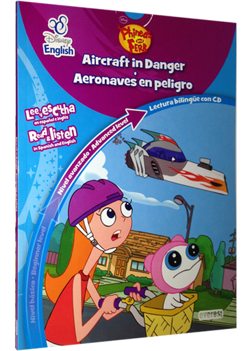 [9788444149455] DISNEY ENGLISH: PHINEAS Y FERB - AIRCRAFT IN DANGER