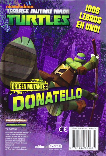 [9788444169675] TEENAGE MUTANT NINJA TURTLES : ORIGEN MUTANTE - LEONARDO