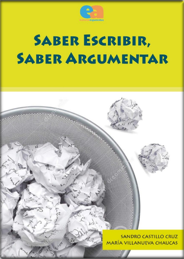 [9786124734205] SABER ESCRIBIR, SABER ARGUMENTAR