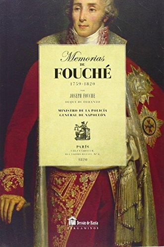 [9788494201585] MEMORIAS DE FOUCHÉ