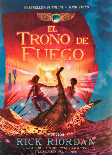 [9786124442261] Las Crónicas de Kane 02/3: EL TRONO DE FUEGO