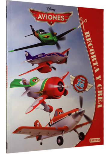 [9788444169491] DISNEY: AVIONES: RECORTA Y CREA