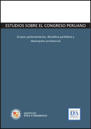 [9786124513077] ESTUDIOS SOBRE EL CONGRESO PERUANO
