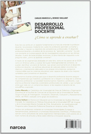 [9788427716377] DESARROLLO PROFESIONAL DOCENTE
